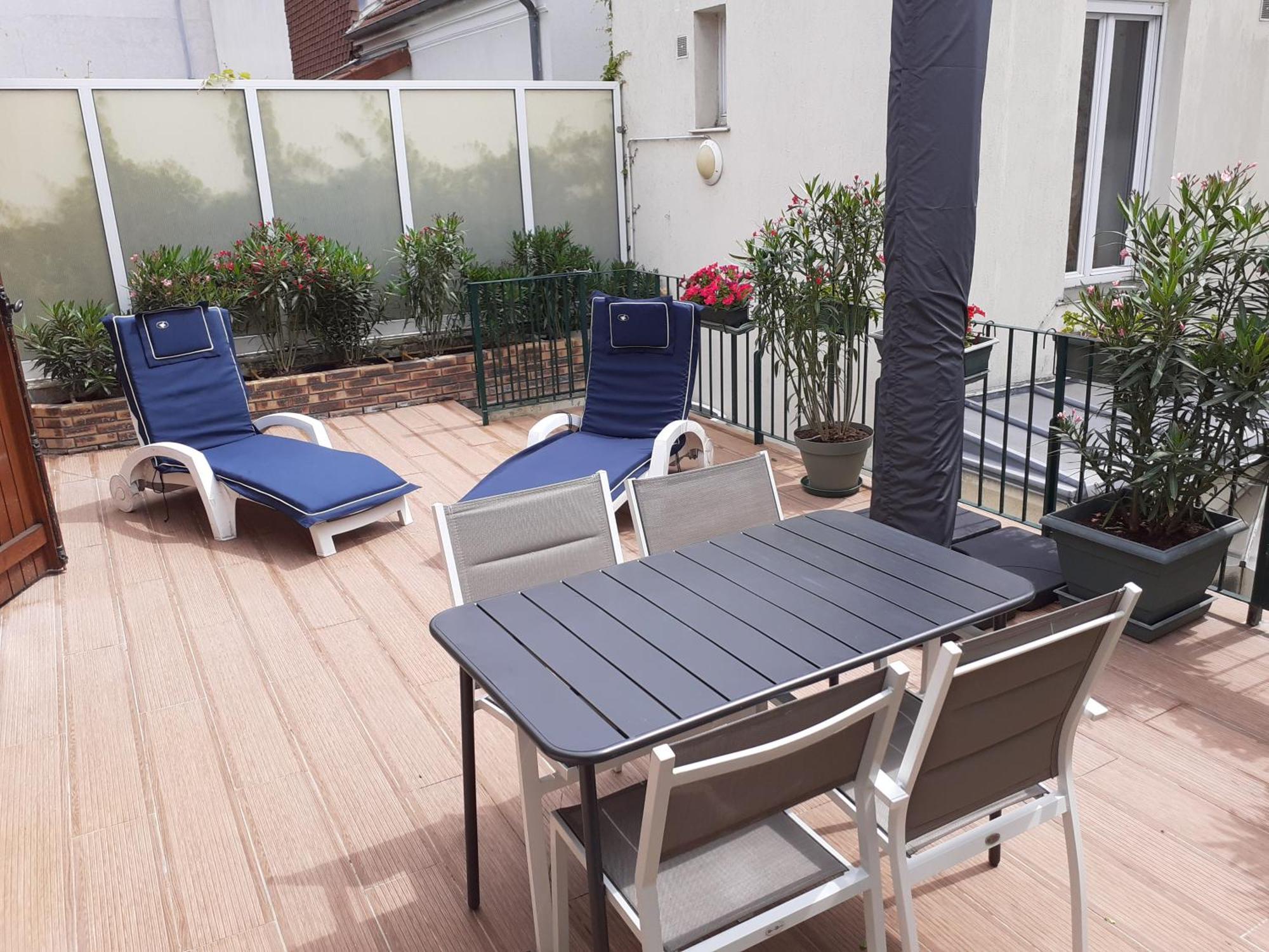 Maison Individuelle Avec Terrasse Nogent Sur Marne Εξωτερικό φωτογραφία